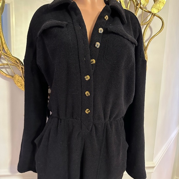 FREE PEOPLE chenille onesie / jumpsuit - Picture 4 of 14